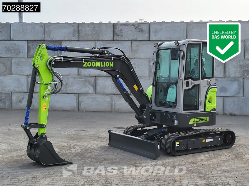 Zoomlion ZE35 GU A/C - CE CERTIFIED - Mini ekskavatör: fotoğraf 1 Zoomlion ZE35 GU A/C - CE CERTIFIED - Mini ekskavatör: fotoğraf 1