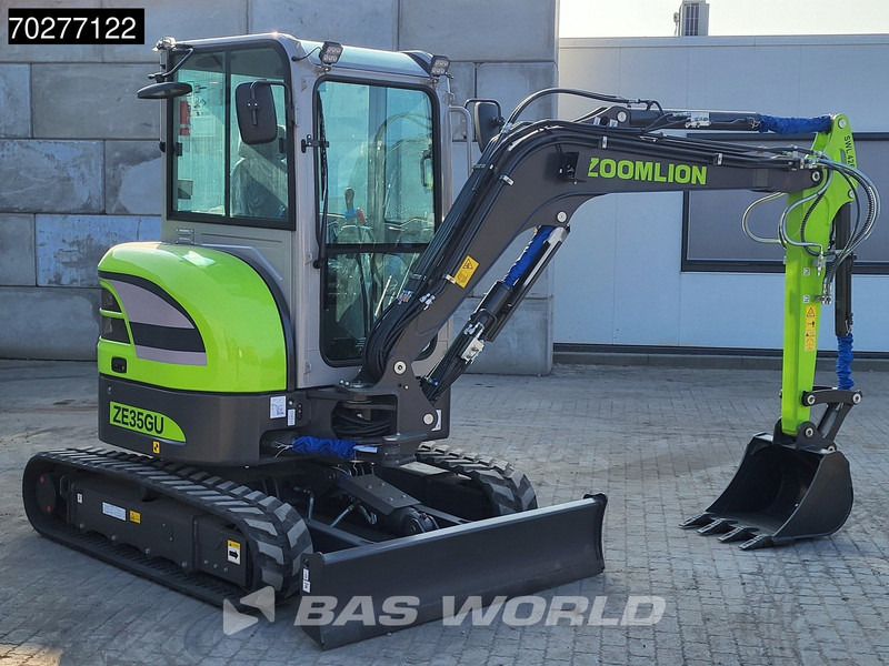 Yeni Mini ekskavatör Zoomlion ZE35 GU FACTORY WARRANTY – A/C - CE CERTIFIED: fotoğraf 6