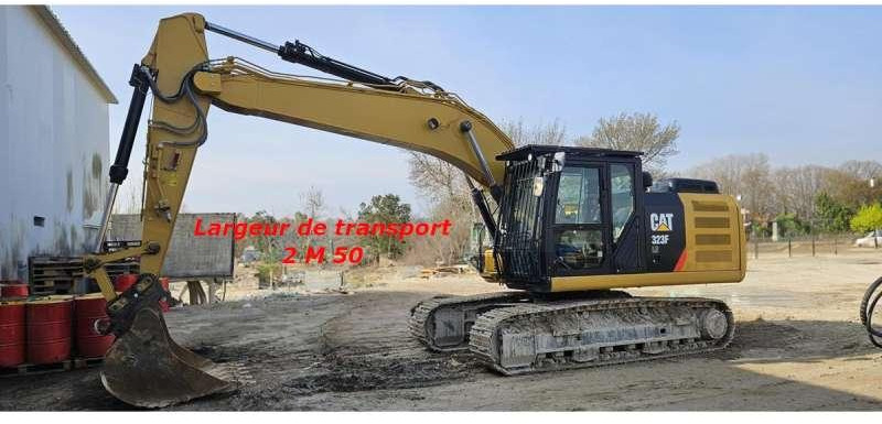 Caterpillar 323F - Paletli ekskavatör: fotoğraf 1 Caterpillar 323F - Paletli ekskavatör: fotoğraf 1