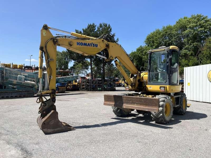 Komatsu PW98MR-6 - Tekerlekli ekskavatör: fotoğraf 2 Komatsu PW98MR-6 - Tekerlekli ekskavatör: fotoğraf 2