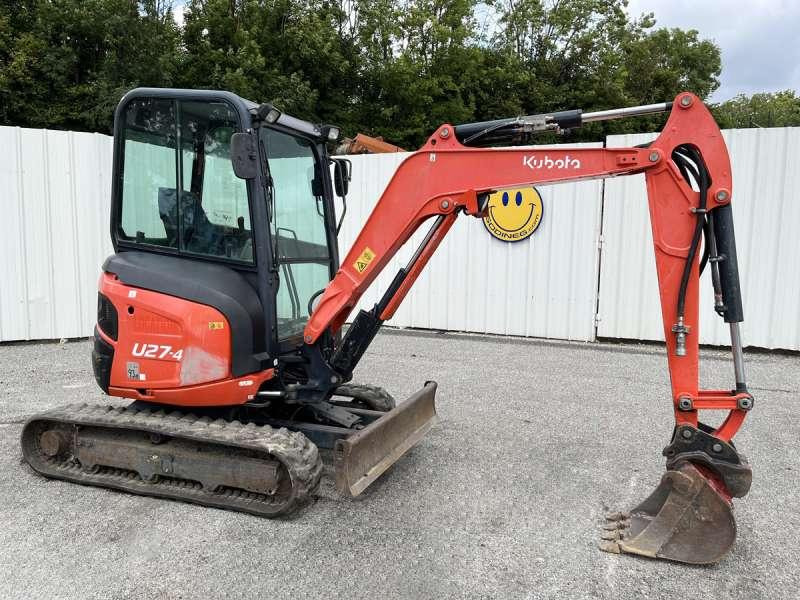 Kubota U27-4 - Mini ekskavatör: fotoğraf 1 Kubota U27-4 - Mini ekskavatör: fotoğraf 1