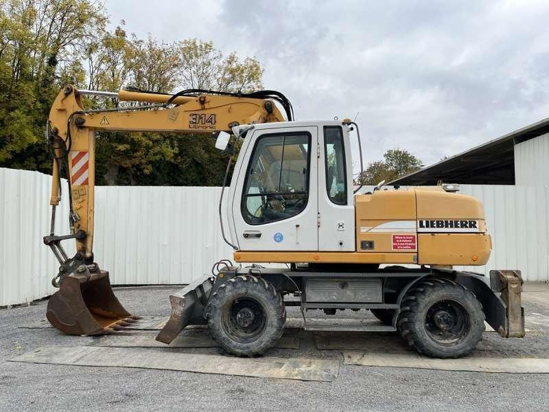 Liebherr A314 Litronic - Tekerlekli ekskavatör: fotoğraf 3 Liebherr A314 Litronic - Tekerlekli ekskavatör: fotoğraf 3