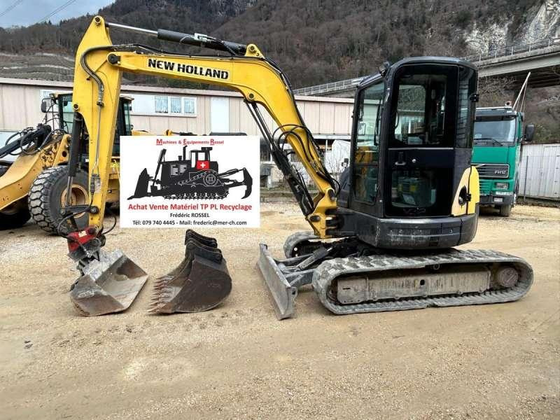 New Holland E50B SR - Mini ekskavatör: fotoğraf 1 New Holland E50B SR - Mini ekskavatör: fotoğraf 1
