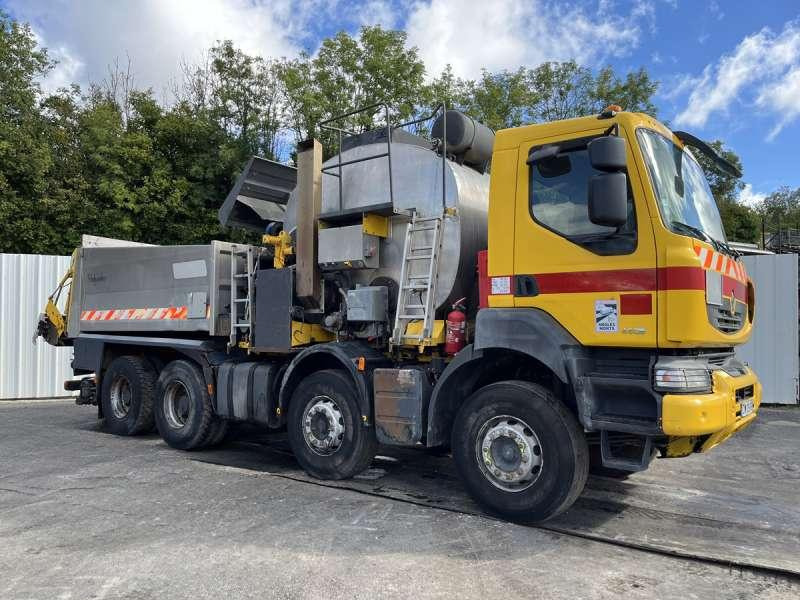 Renault KERAX 450 - Asfalt döşeme aracı: fotoğraf 1 Renault KERAX 450 - Asfalt döşeme aracı: fotoğraf 1