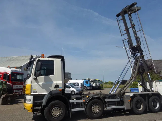 DAF CF 410 8X4 NCH CONTAINER SYSTEEM 32 TON 90 graden silo containers,25 CUB CONTAINER - Kablo sistemli kamyon: fotoğraf 4 DAF CF 410 8X4 NCH CONTAINER SYSTEEM 32 TON 90 graden silo containers,25 CUB CONTAINER - Kablo sistemli kamyon: fotoğraf 4