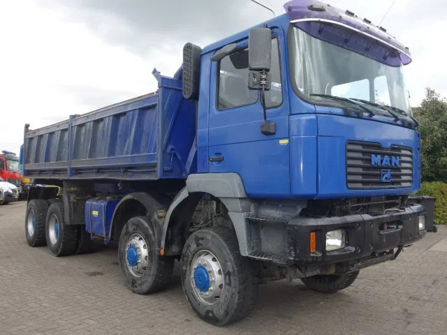 MAN 35.414 8x8 meiller kipper manual diesel pomp - Damperli kamyon: fotoğraf 5 MAN 35.414 8x8 meiller kipper manual diesel pomp - Damperli kamyon: fotoğraf 5