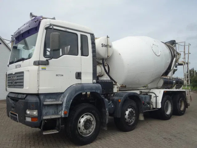 MAN TGA 35.360 8X4 MIXER STEEL SPRINGS BIG AXELS MANUAL FEUL POMP - Transmikser: fotoğraf 2 MAN TGA 35.360 8X4 MIXER STEEL SPRINGS BIG AXELS MANUAL FEUL POMP - Transmikser: fotoğraf 2