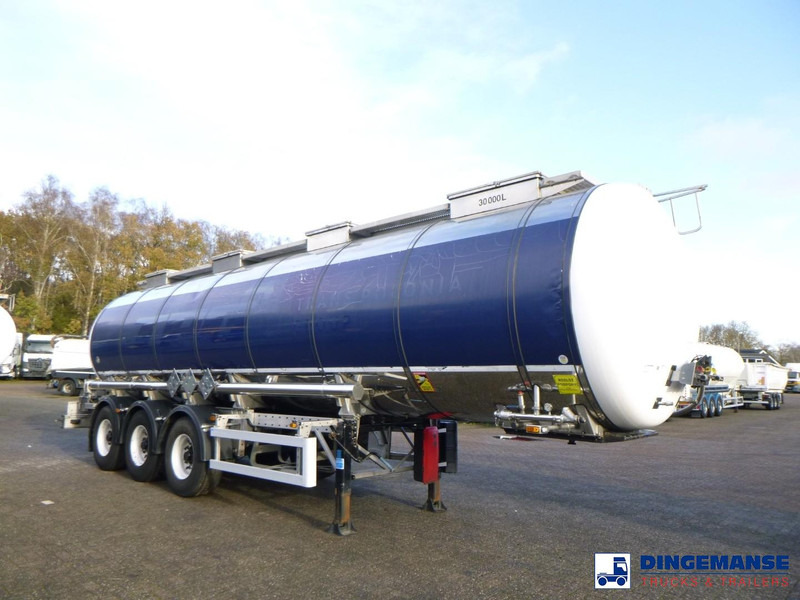 Burg Chemical tank inox L4BH 30 m3 / 1 comp - Tanker dorse: fotoğraf 2 Burg Chemical tank inox L4BH 30 m3 / 1 comp - Tanker dorse: fotoğraf 2