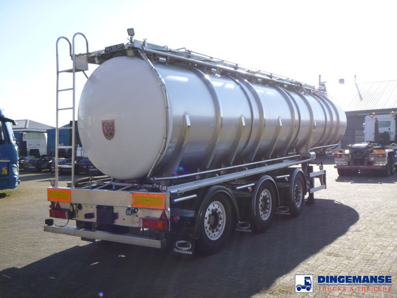 Burg Food tank inox 30.3 m3 / 3 comp - Tanker dorse: fotoğraf 4 Burg Food tank inox 30.3 m3 / 3 comp - Tanker dorse: fotoğraf 4