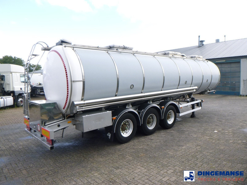 Burg Food tank inox 35.5 m3 / 3 comp - Tanker dorse: fotoğraf 4 Burg Food tank inox 35.5 m3 / 3 comp - Tanker dorse: fotoğraf 4