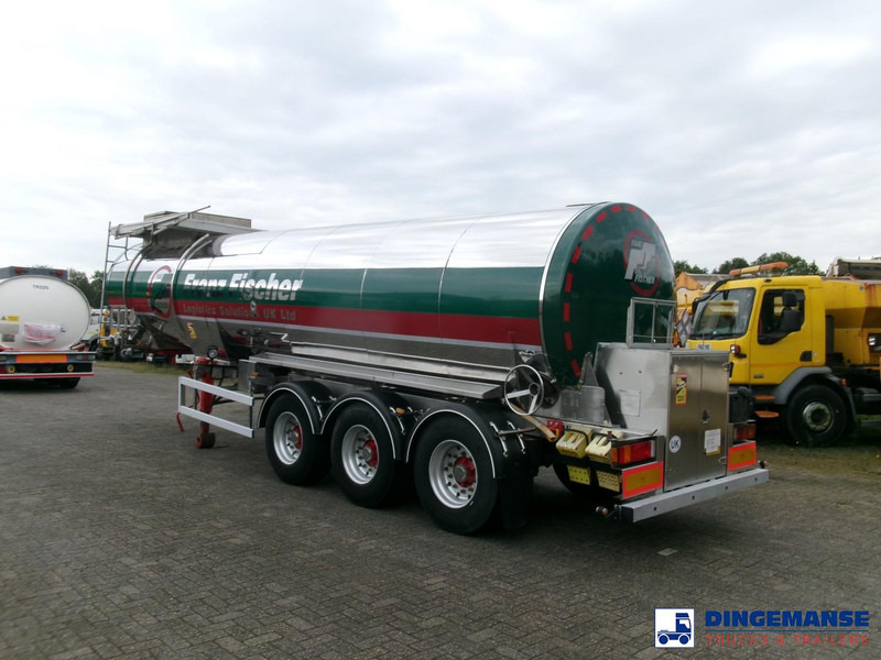 Clayton Chemical tank inox 18 m3 / 1 comp - Tanker dorse: fotoğraf 3 Clayton Chemical tank inox 18 m3 / 1 comp - Tanker dorse: fotoğraf 3
