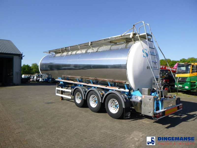 Clayton Chemical tank inox L4BN 37.5 m3 / 1 comp - Tanker dorse: fotoğraf 3 Clayton Chemical tank inox L4BN 37.5 m3 / 1 comp - Tanker dorse: fotoğraf 3