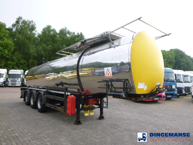 Crane Fruehauf Bitumen tank inox 28 m3 / 1 comp - Tanker dorse: fotoğraf 2 Crane Fruehauf Bitumen tank inox 28 m3 / 1 comp - Tanker dorse: fotoğraf 2