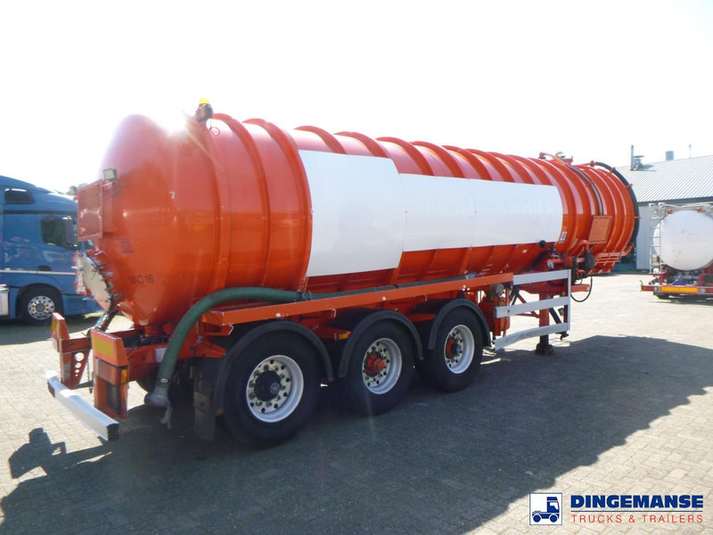 Crossland Vacuum tank alu 33 m3 / 1 comp - Tanker dorse: fotoğraf 4 Crossland Vacuum tank alu 33 m3 / 1 comp - Tanker dorse: fotoğraf 4