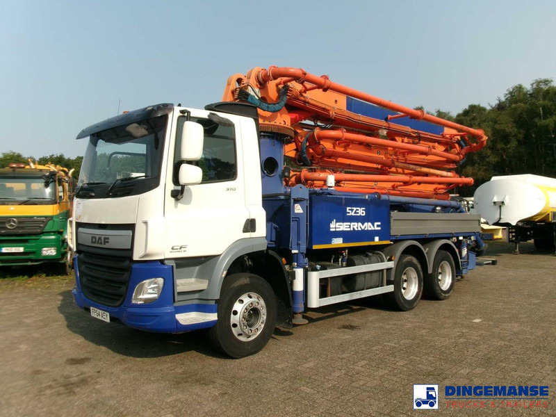 DAF CF 370 6X4 RHD Sermac 5Z36 concrete pump 36 m - Mobil beton pompası: fotoğraf 5 DAF CF 370 6X4 RHD Sermac 5Z36 concrete pump 36 m - Mobil beton pompası: fotoğraf 5
