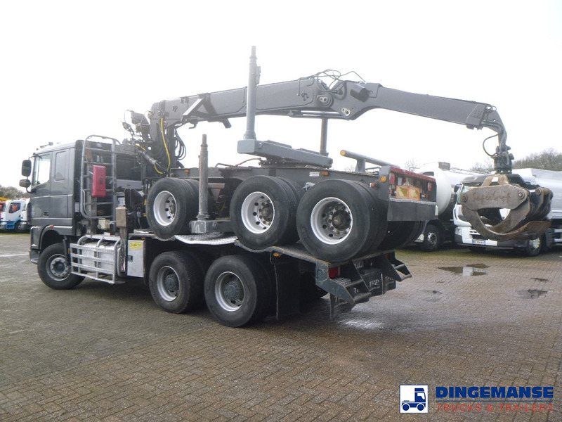 DAF XF 105.510 6x4 + Loglift F281S83 crane / timber truck + dolly - Vinçli kamyon: fotoğraf 5 DAF XF 105.510 6x4 + Loglift F281S83 crane / timber truck + dolly - Vinçli kamyon: fotoğraf 5