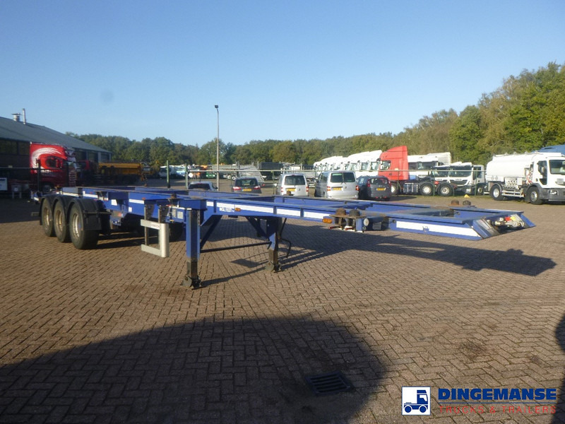 Dennison 3-axle container trailer 20-30-40-45 ft - Konteynır taşıyıcı/ Yedek karoser dorse: fotoğraf 2 Dennison 3-axle container trailer 20-30-40-45 ft - Konteynır taşıyıcı/ Yedek karoser dorse: fotoğraf 2