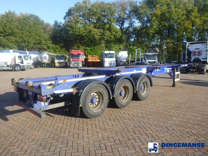 Dennison 3-axle container trailer 20-30-40-45 ft - Konteynır taşıyıcı/ Yedek karoser dorse: fotoğraf 4 Dennison 3-axle container trailer 20-30-40-45 ft - Konteynır taşıyıcı/ Yedek karoser dorse: fotoğraf 4