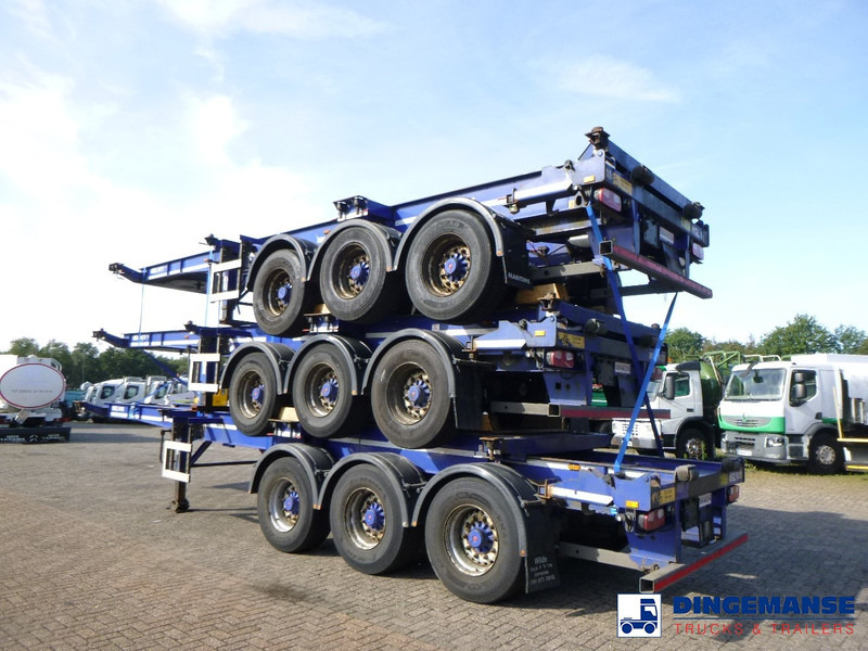 Dennison Stack - 3 x container trailer 20-30-40-45 ft - Konteynır taşıyıcı/ Yedek karoser dorse: fotoğraf 3 Dennison Stack - 3 x container trailer 20-30-40-45 ft - Konteynır taşıyıcı/ Yedek karoser dorse: fotoğraf 3