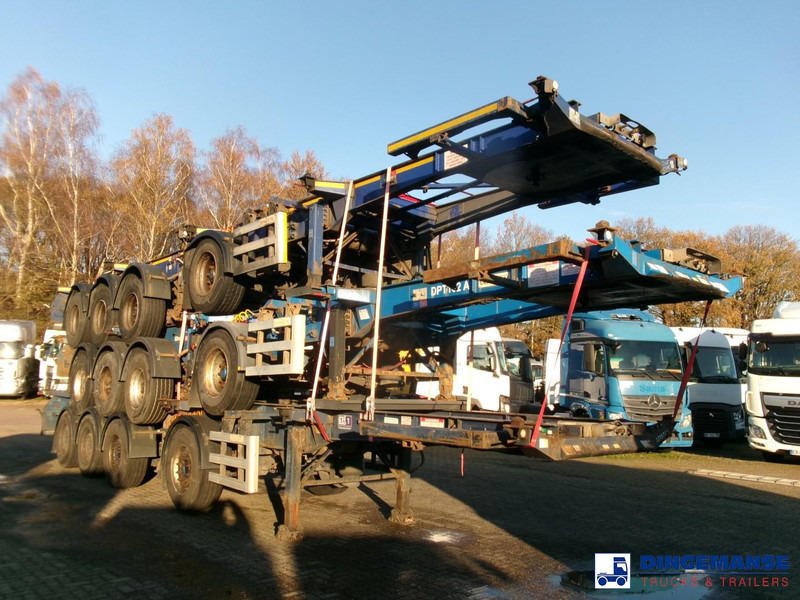 Dennison Stack - 3 x splitter container chassis 20-30-40-45 ft - Konteynır taşıyıcı/ Yedek karoser dorse: fotoğraf 2 Dennison Stack - 3 x splitter container chassis 20-30-40-45 ft - Konteynır taşıyıcı/ Yedek karoser dorse: fotoğraf 2