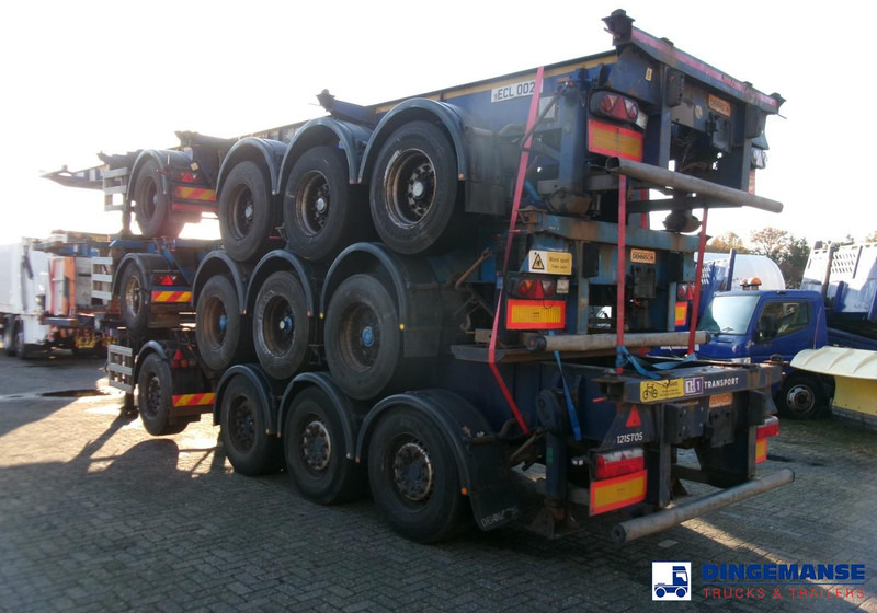 Dennison Stack - 3 x splitter container chassis 20-30-40-45 ft - Konteynır taşıyıcı/ Yedek karoser dorse: fotoğraf 3 Dennison Stack - 3 x splitter container chassis 20-30-40-45 ft - Konteynır taşıyıcı/ Yedek karoser dorse: fotoğraf 3