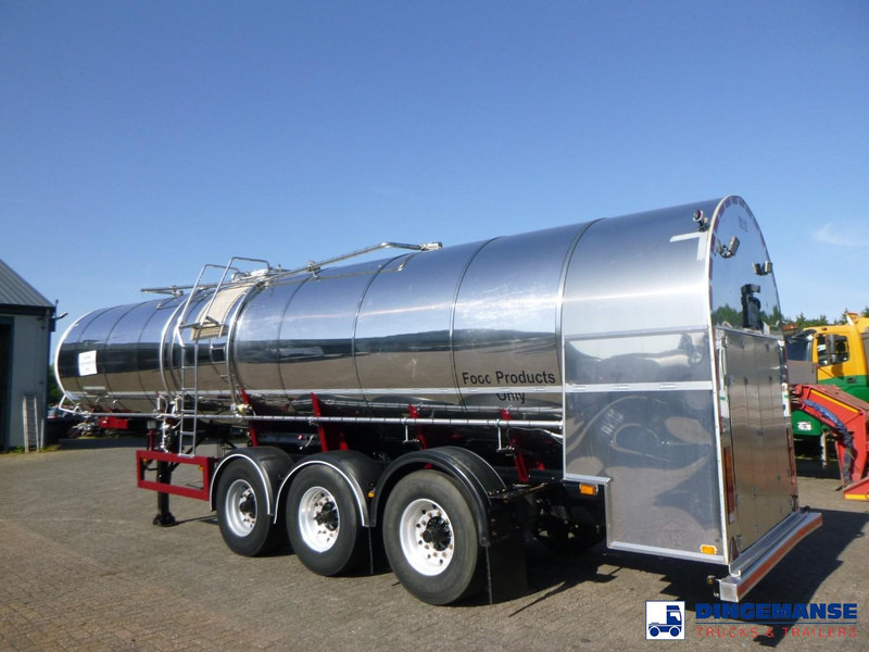 Feldbinder Food tank inox 30 m3 / 1 comp - Tanker dorse: fotoğraf 3 Feldbinder Food tank inox 30 m3 / 1 comp - Tanker dorse: fotoğraf 3