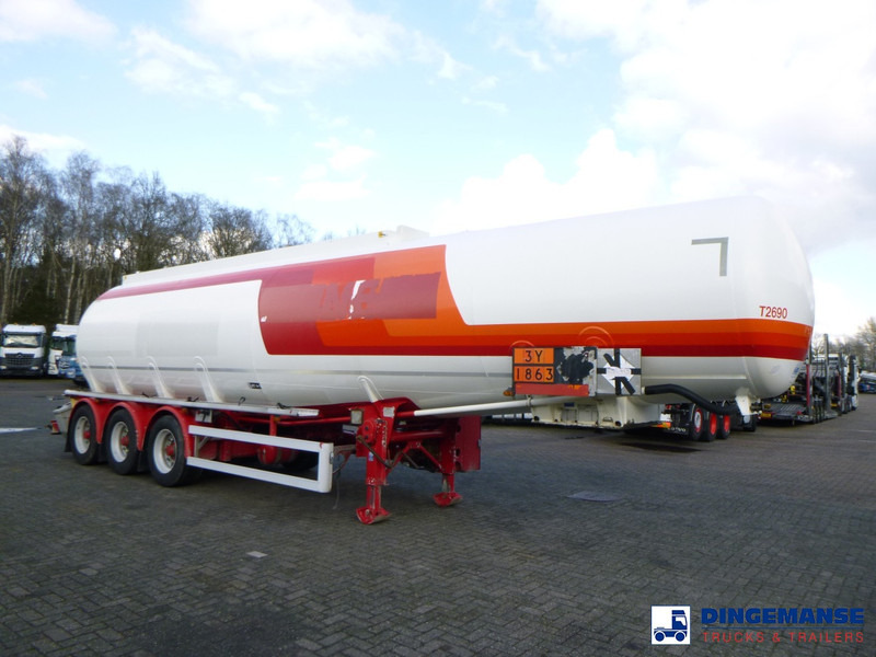 Feldbinder Jet fuel tank 40 m3 / 1 comp + pump - Tanker römork: fotoğraf 2 Feldbinder Jet fuel tank 40 m3 / 1 comp + pump - Tanker römork: fotoğraf 2