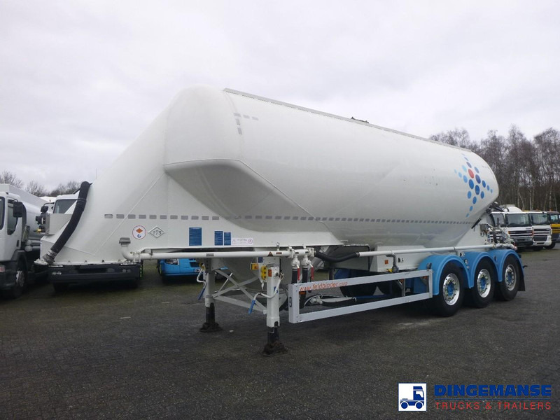 Feldbinder Powder tank alu 36 m3 / 1 comp - Tanker dorse: fotoğraf 1 Feldbinder Powder tank alu 36 m3 / 1 comp - Tanker dorse: fotoğraf 1