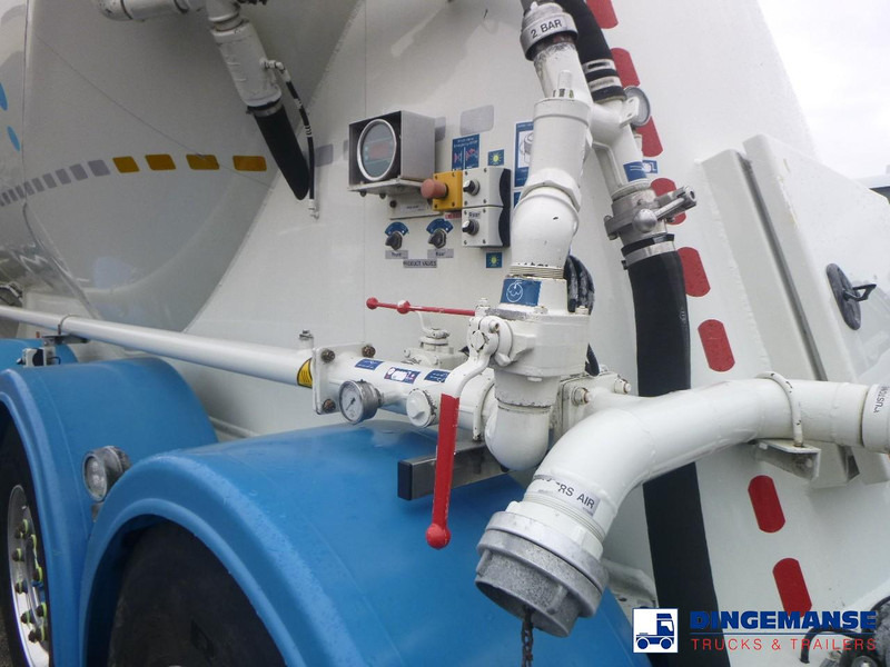 Feldbinder Powder tank alu 36 m3 / 1 comp - Tanker dorse: fotoğraf 5 Feldbinder Powder tank alu 36 m3 / 1 comp - Tanker dorse: fotoğraf 5