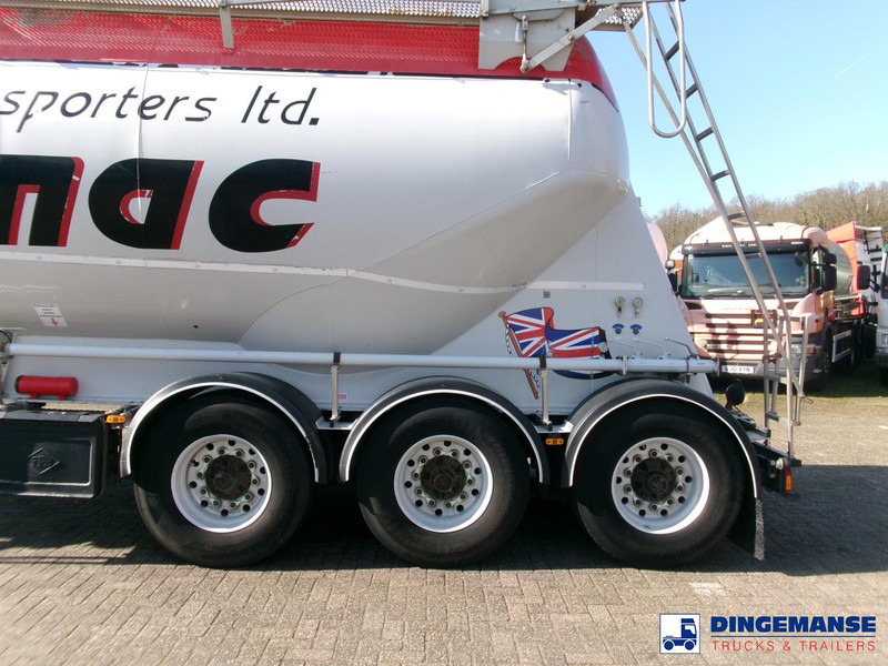 Feldbinder Powder tank alu 36 m3 / 1 comp - Tanker dorse: fotoğraf 5 Feldbinder Powder tank alu 36 m3 / 1 comp - Tanker dorse: fotoğraf 5