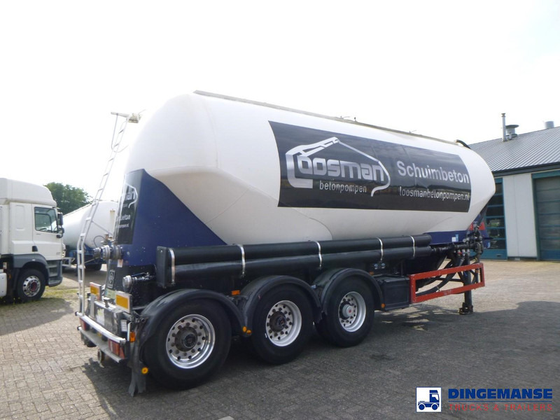 Feldbinder Powder tank alu 40 m3 / 1 comp + compressor - Tanker dorse: fotoğraf 4 Feldbinder Powder tank alu 40 m3 / 1 comp + compressor - Tanker dorse: fotoğraf 4