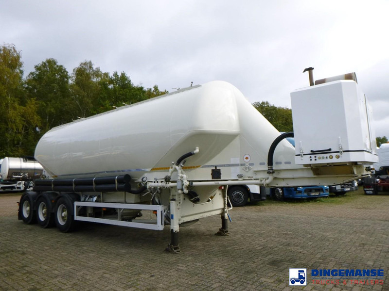 Feldbinder Powder tank alu 40 m3 + engine/compressor - Tanker dorse: fotoğraf 2 Feldbinder Powder tank alu 40 m3 + engine/compressor - Tanker dorse: fotoğraf 2