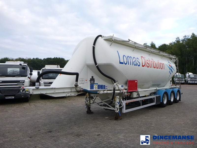 Feldbinder Powder tank alu 43 m3 / 1 comp - Tanker dorse: fotoğraf 1 Feldbinder Powder tank alu 43 m3 / 1 comp - Tanker dorse: fotoğraf 1