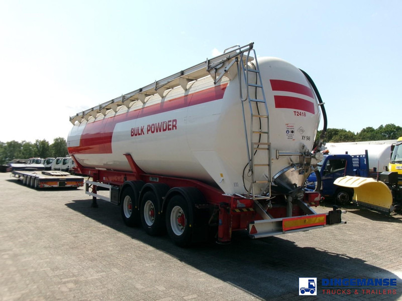 Feldbinder Powder tank alu 60 m3 (tipping) - Tanker dorse: fotoğraf 3 Feldbinder Powder tank alu 60 m3 (tipping) - Tanker dorse: fotoğraf 3