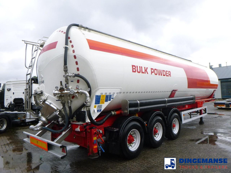 Feldbinder Powder tank alu 60 m3 (tipping) - Tanker dorse: fotoğraf 4 Feldbinder Powder tank alu 60 m3 (tipping) - Tanker dorse: fotoğraf 4