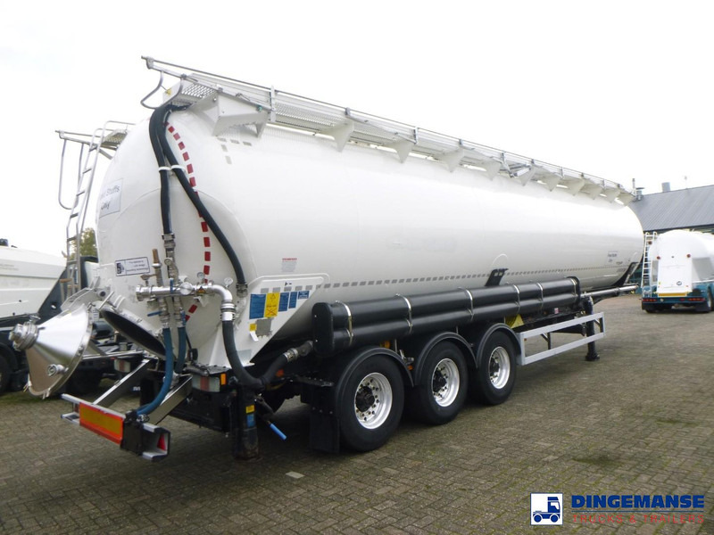 Feldbinder Powder tank alu 63 m3 (tipping) - Tanker dorse: fotoğraf 4 Feldbinder Powder tank alu 63 m3 (tipping) - Tanker dorse: fotoğraf 4