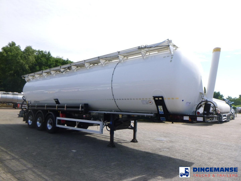 Feldbinder Powder tank alu 63 m3 (tipping) - Tanker dorse: fotoğraf 2 Feldbinder Powder tank alu 63 m3 (tipping) - Tanker dorse: fotoğraf 2
