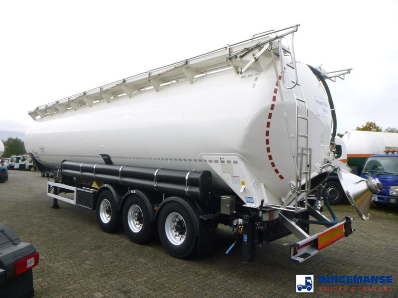 Feldbinder Powder tank alu 63 m3 (tipping) - Tanker dorse: fotoğraf 3 Feldbinder Powder tank alu 63 m3 (tipping) - Tanker dorse: fotoğraf 3