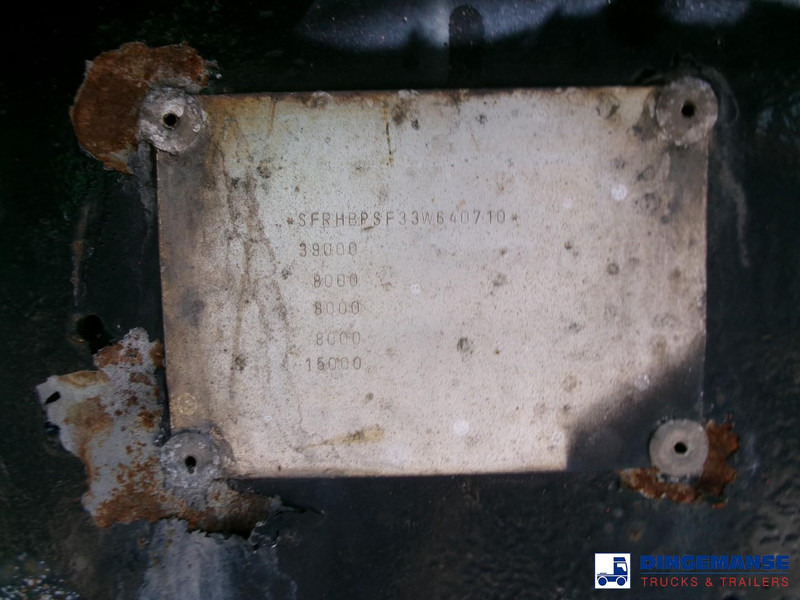 Fruehauf 3-axle platform trailer + Atlas 3008 crane - Açık/ Sal dorse: fotoğraf 3 Fruehauf 3-axle platform trailer + Atlas 3008 crane - Açık/ Sal dorse: fotoğraf 3