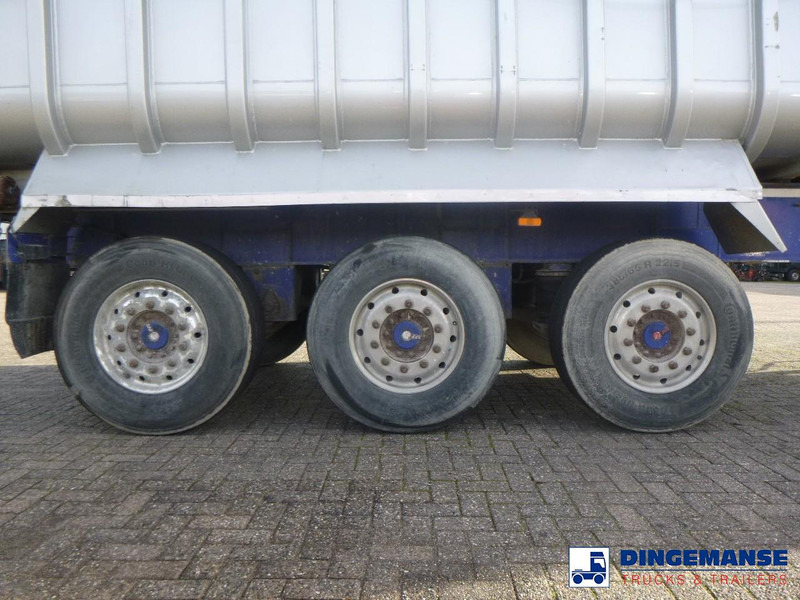 Fruehauf Tipper trailer alu 35 m3 + tarpaulin - Damperli dorse: fotoğraf 5 Fruehauf Tipper trailer alu 35 m3 + tarpaulin - Damperli dorse: fotoğraf 5