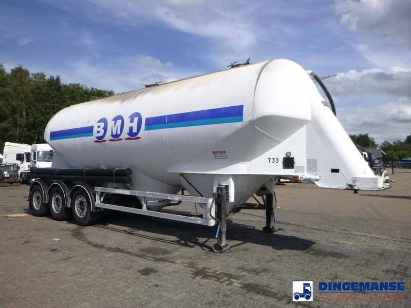 Heil / ZVVZ Powder tank alu 40 m3 / 1 comp - Tanker dorse: fotoğraf 2 Heil / ZVVZ Powder tank alu 40 m3 / 1 comp - Tanker dorse: fotoğraf 2