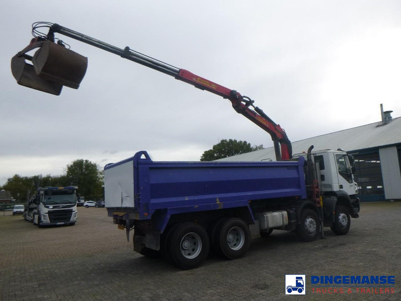 Iveco AD340T36 8x4 RHD tipper + Palfinger E120 plus + grapple - Vinçli kamyon: fotoğraf 4 Iveco AD340T36 8x4 RHD tipper + Palfinger E120 plus + grapple - Vinçli kamyon: fotoğraf 4