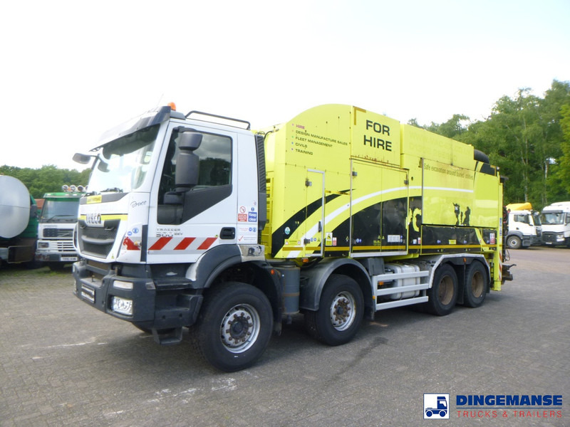 Iveco Trakker 500 8x4 MTS vacuum excavator / Saugbagger - Vidanjör: fotoğraf 1 Iveco Trakker 500 8x4 MTS vacuum excavator / Saugbagger - Vidanjör: fotoğraf 1