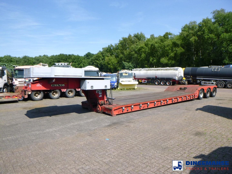 KING 3-axle lowbed trailer 70t - Alçak çerçeveli platform dorse: fotoğraf 1 KING 3-axle lowbed trailer 70t - Alçak çerçeveli platform dorse: fotoğraf 1