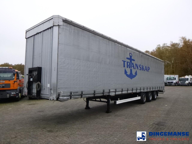 Kässbohrer Curtain side Mega trailer 98.5 m3 - Tenteli dorse: fotoğraf 1 Kässbohrer Curtain side Mega trailer 98.5 m3 - Tenteli dorse: fotoğraf 1