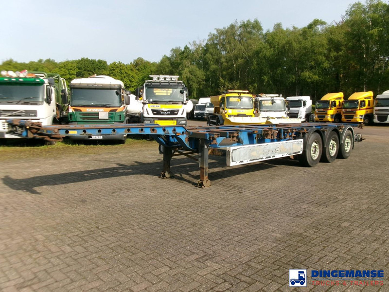 Krone 3-axle container trailer 20-30-40-45 ft SDC27 - Konteynır taşıyıcı/ Yedek karoser dorse: fotoğraf 1 Krone 3-axle container trailer 20-30-40-45 ft SDC27 - Konteynır taşıyıcı/ Yedek karoser dorse: fotoğraf 1