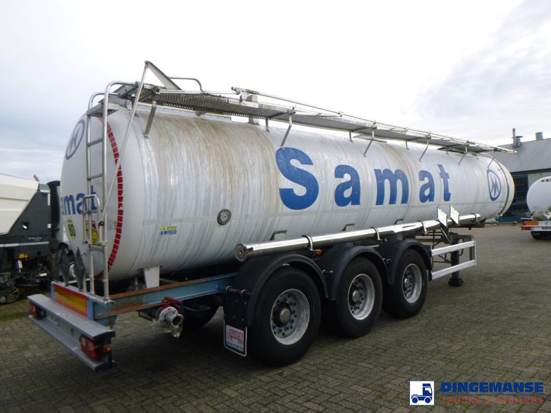 MAISONNEUVE Chemical ACID tank inox L4BH 22.4 m3 / 1 comp (caustic soda) - Tanker dorse: fotoğraf 4 MAISONNEUVE Chemical ACID tank inox L4BH 22.4 m3 / 1 comp (caustic soda) - Tanker dorse: fotoğraf 4