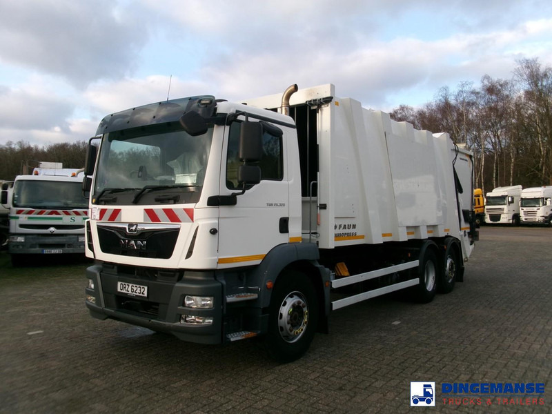 MAN TGM 26.320 6X2 Euro 6 RHD Faun refuse truck - Çöp kamyonu: fotoğraf 1 MAN TGM 26.320 6X2 Euro 6 RHD Faun refuse truck - Çöp kamyonu: fotoğraf 1