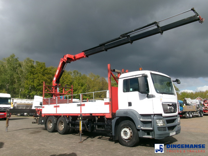 MAN TGS 26.320 6X4 RHD + HMF 2820 K4 - Vinçli kamyon: fotoğraf 2 MAN TGS 26.320 6X4 RHD + HMF 2820 K4 - Vinçli kamyon: fotoğraf 2