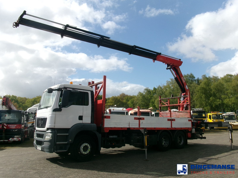 MAN TGS 26.320 6X4 RHD + HMF 2820 K4 - Vinçli kamyon: fotoğraf 1 MAN TGS 26.320 6X4 RHD + HMF 2820 K4 - Vinçli kamyon: fotoğraf 1